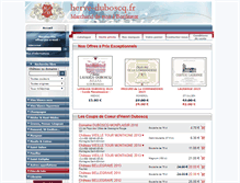 Tablet Screenshot of duboscq.fr